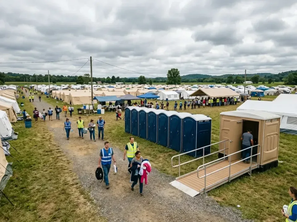 disaster-relief-camp-restrooms-010 — frequently asked questions, Dumpster & Portable Bathrooms Rental in Bret Harte, CA